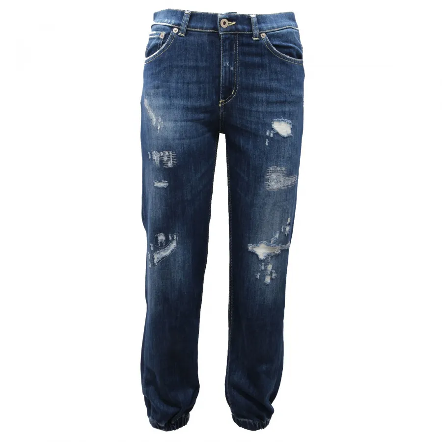 2264AF jeans bimbo boy DONDUP blue denim trousers kids