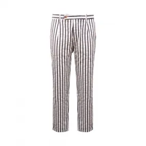 2365AU pantalone uomo OFFICINA36 man trousers white/blue