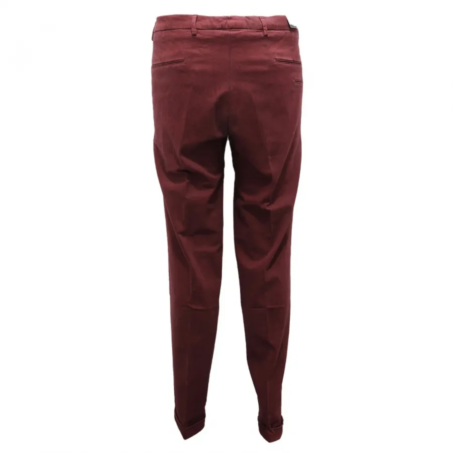 5252AL pantalone uomo BRIGLIA man trouser burgundy