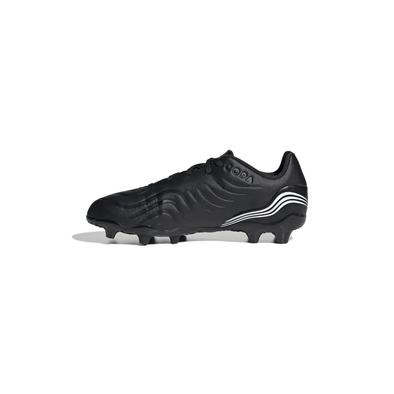 ADIDAS COPA SENSE .3 FG Jr SCARPA CALCIO BAMBINO RAGAZZO - EDGE OF DARKNESS BLACK PACK - NERO/BIANCO