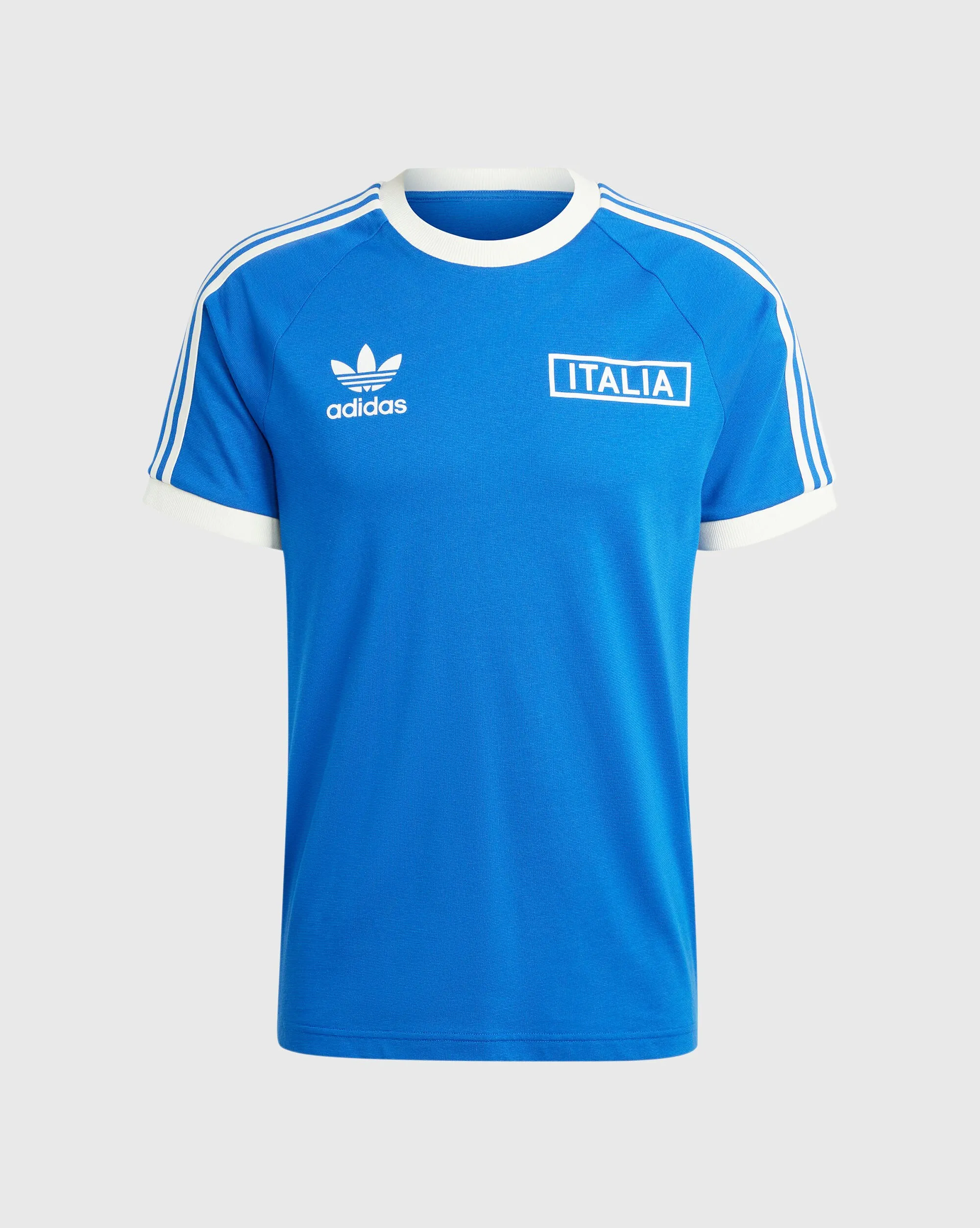 Adidas Italia T-Shirt Adicolor Classics 3-Stripes Blu Uomo