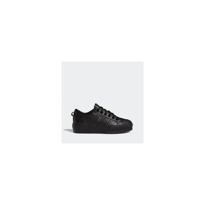 ADIDAS NIZZA PLATFORM W SCARPA DONNA ORIGINAL COLORE NERO