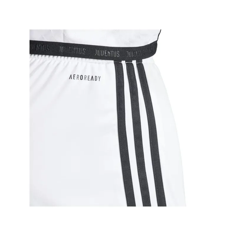 ADIDAS PANTALONCINO JUVENTUS 2023/24 UFFICIALE AWAY - JUVE A SHO - BIANCO/NERO