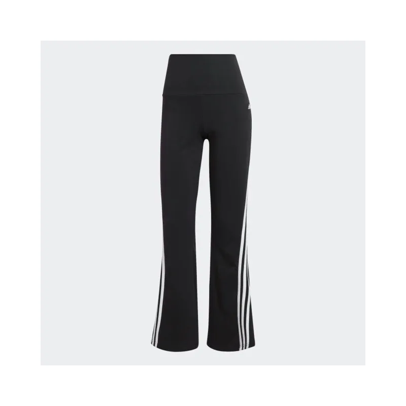 ADIDAS PANTALONE DONNA FUTURE ICON 3-STRIPES FLARE COLORE NERO