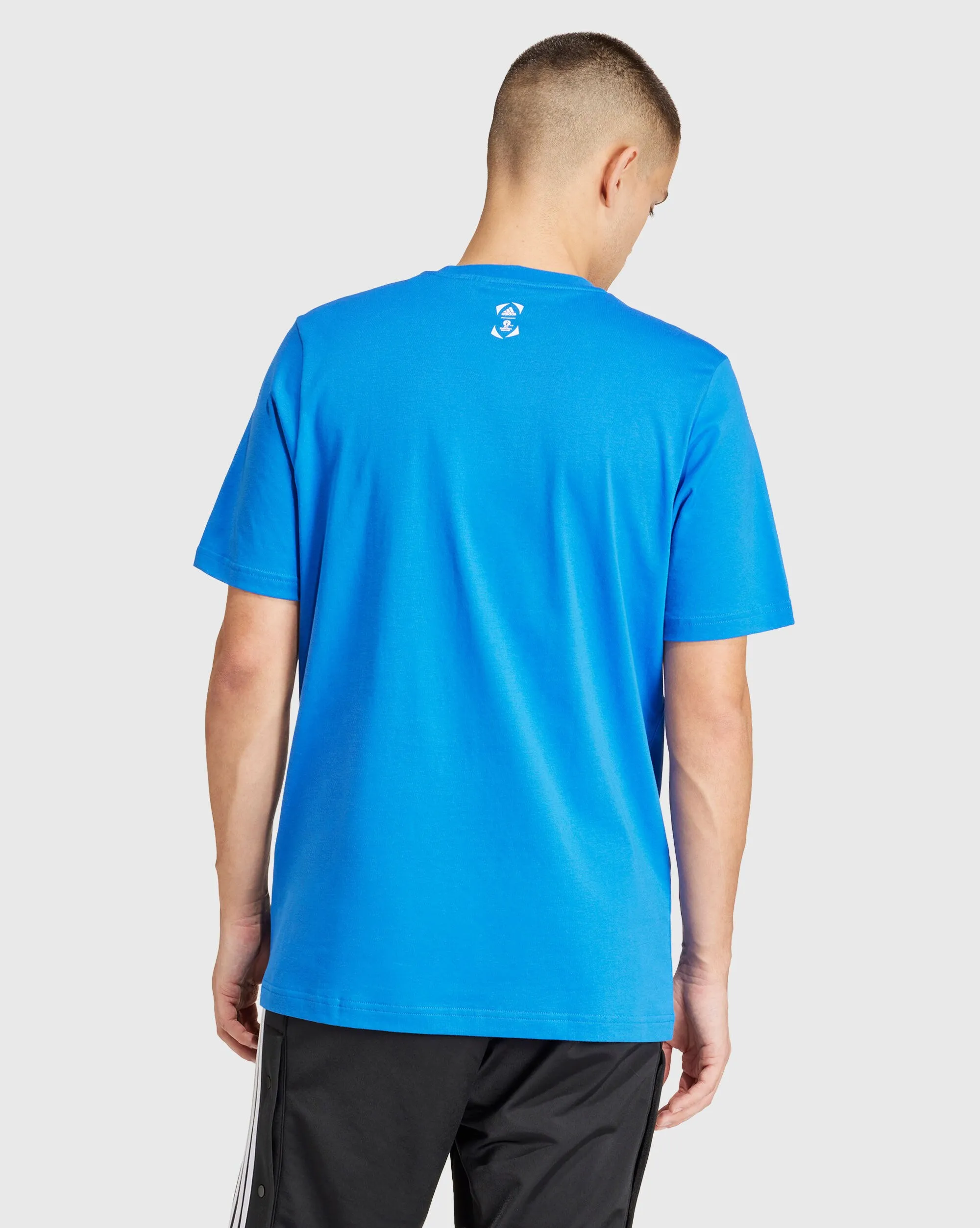 Adidas T-Shirt Italia Azzurri Uomo