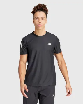 Adidas T-Shirt Own the Run Nero Uomo