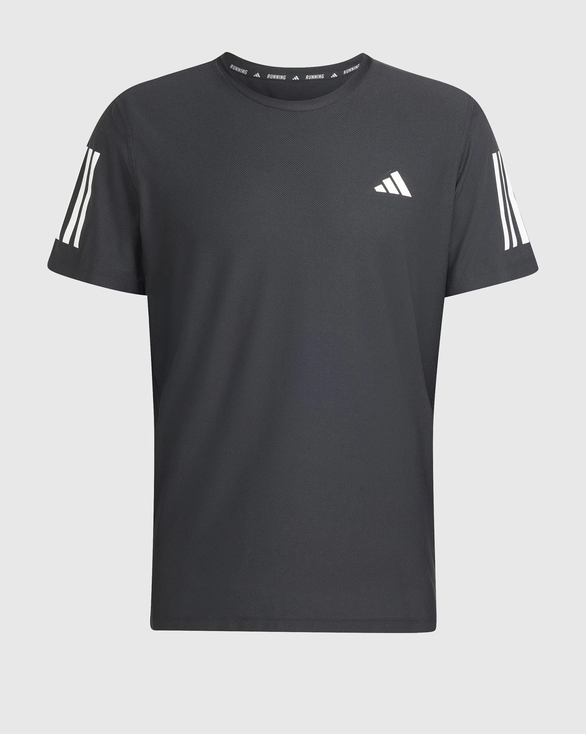 Adidas T-Shirt Own the Run Nero Uomo