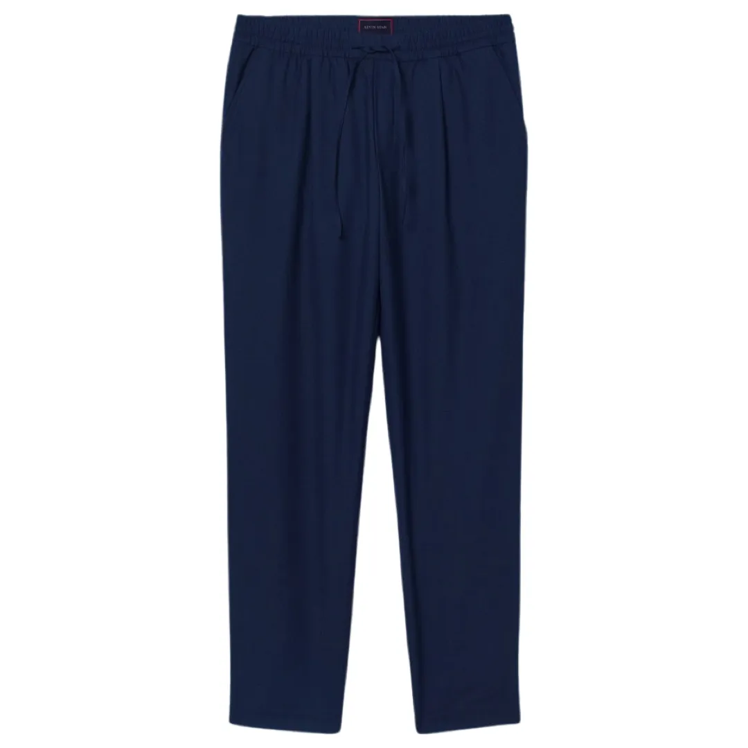 ANGELO LIGHTWEIGHT WOOL DRAWSTRING TROUSERS (Made to Order)