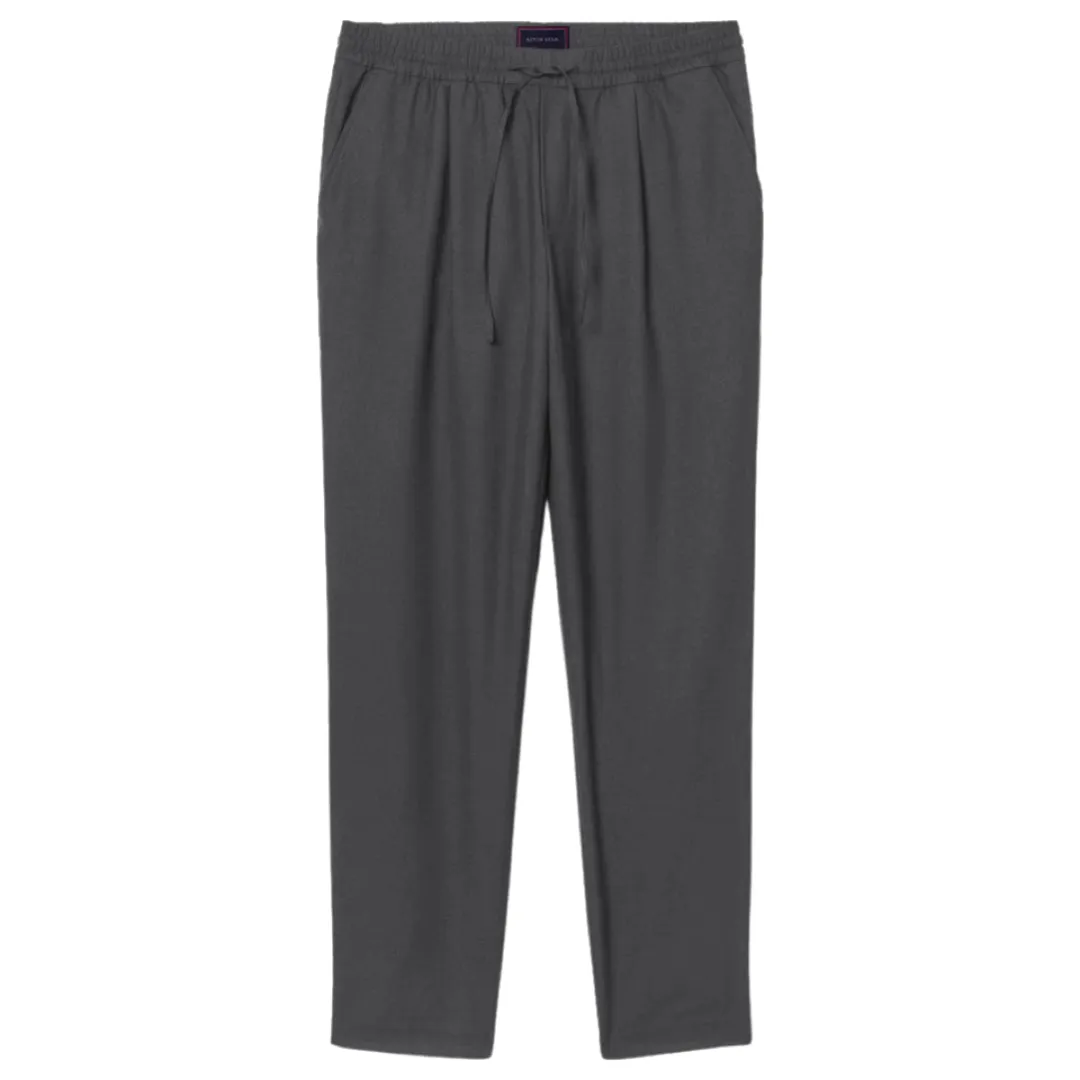 ANGELO LIGHTWEIGHT WOOL DRAWSTRING TROUSERS (Made to Order)