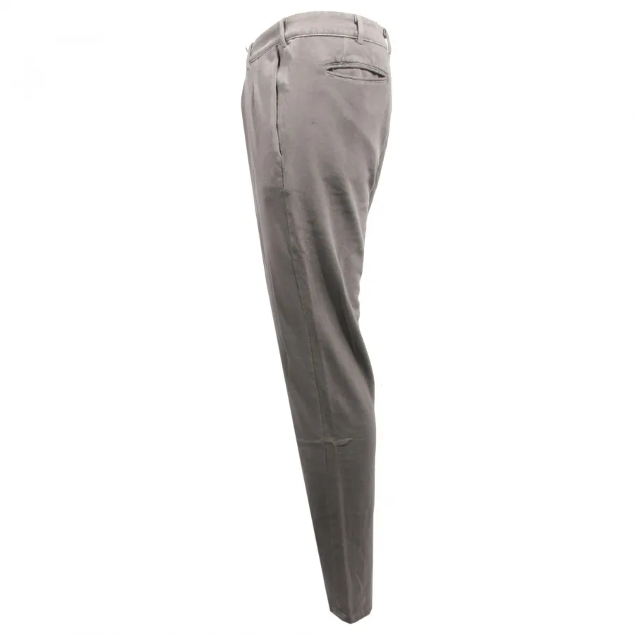 B0929 pantalone uomo grigio HAPPINESS BASICS trousers men