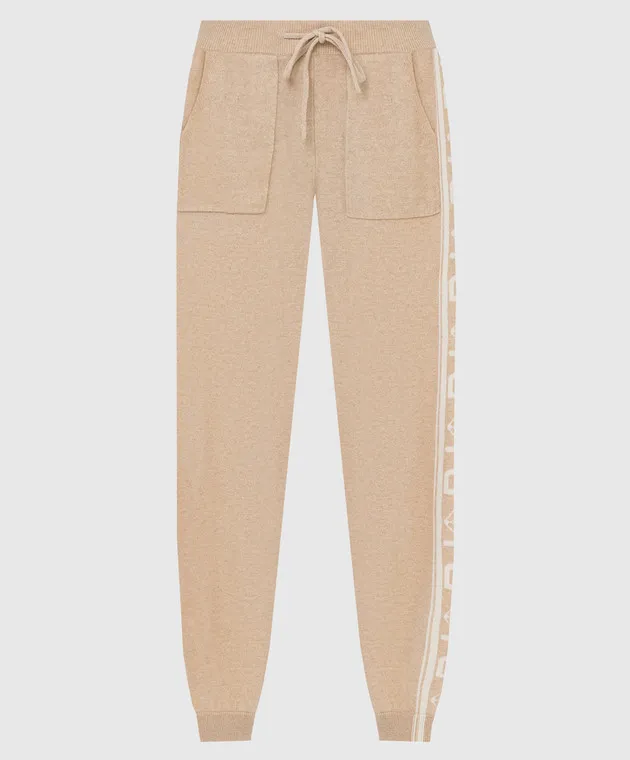 Be Florence Joggers in cashmere fantasia beige F2112