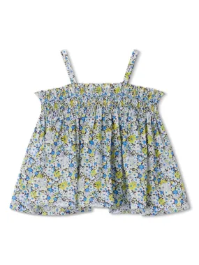 Blusa a fiori Abricot