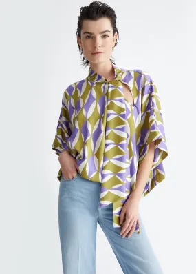 Blusa con stampa grafica LIU JO