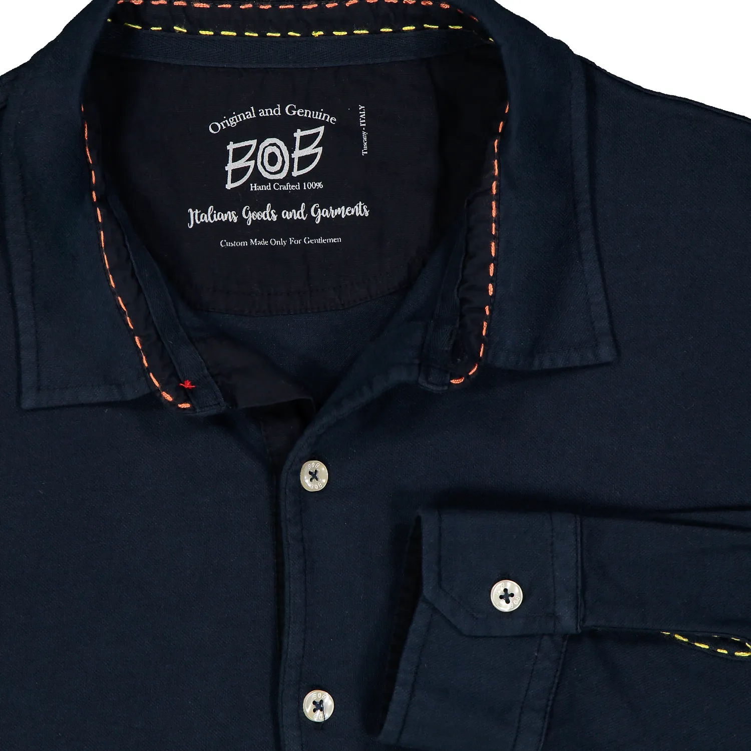 BOB polo camicia Spritz Blu