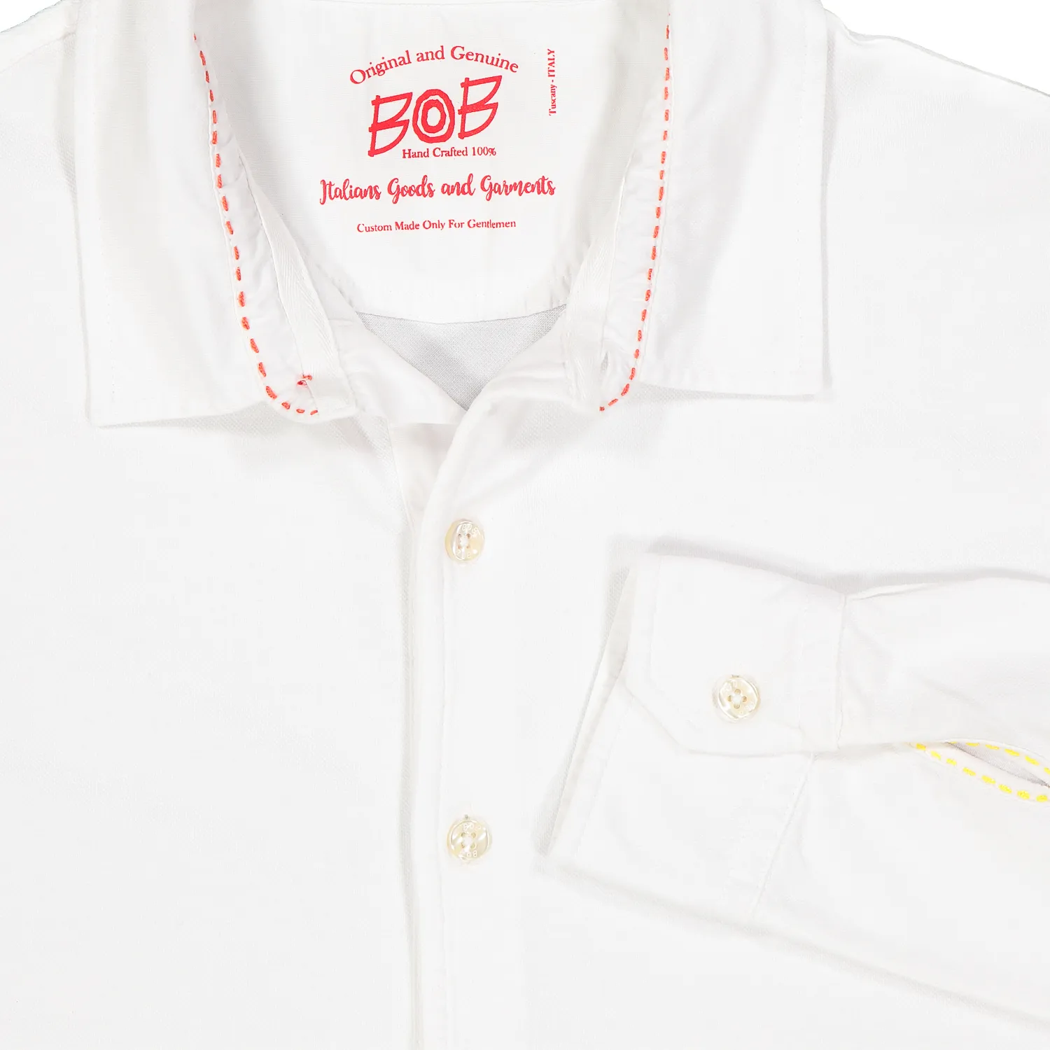 BOB polo camicia Spritz Colore Bianco