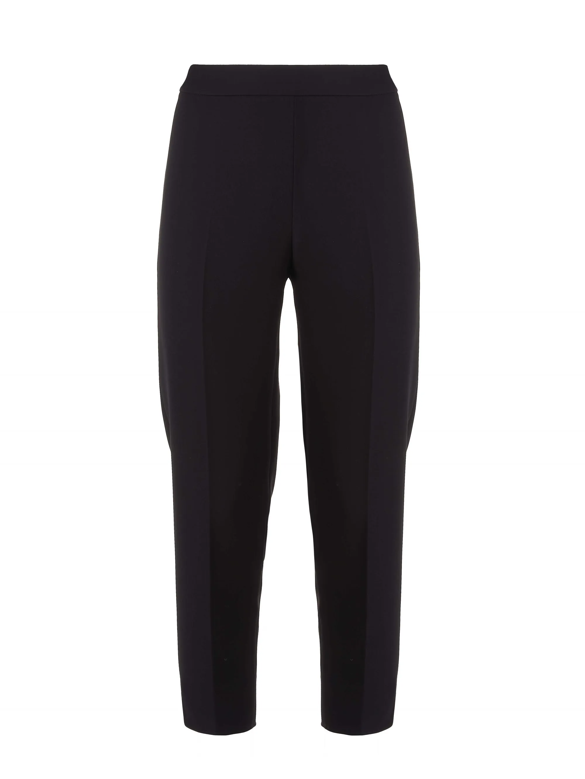 BOUTIQUE MOSCHINO   PANTALONE NERO DESIGN CROP