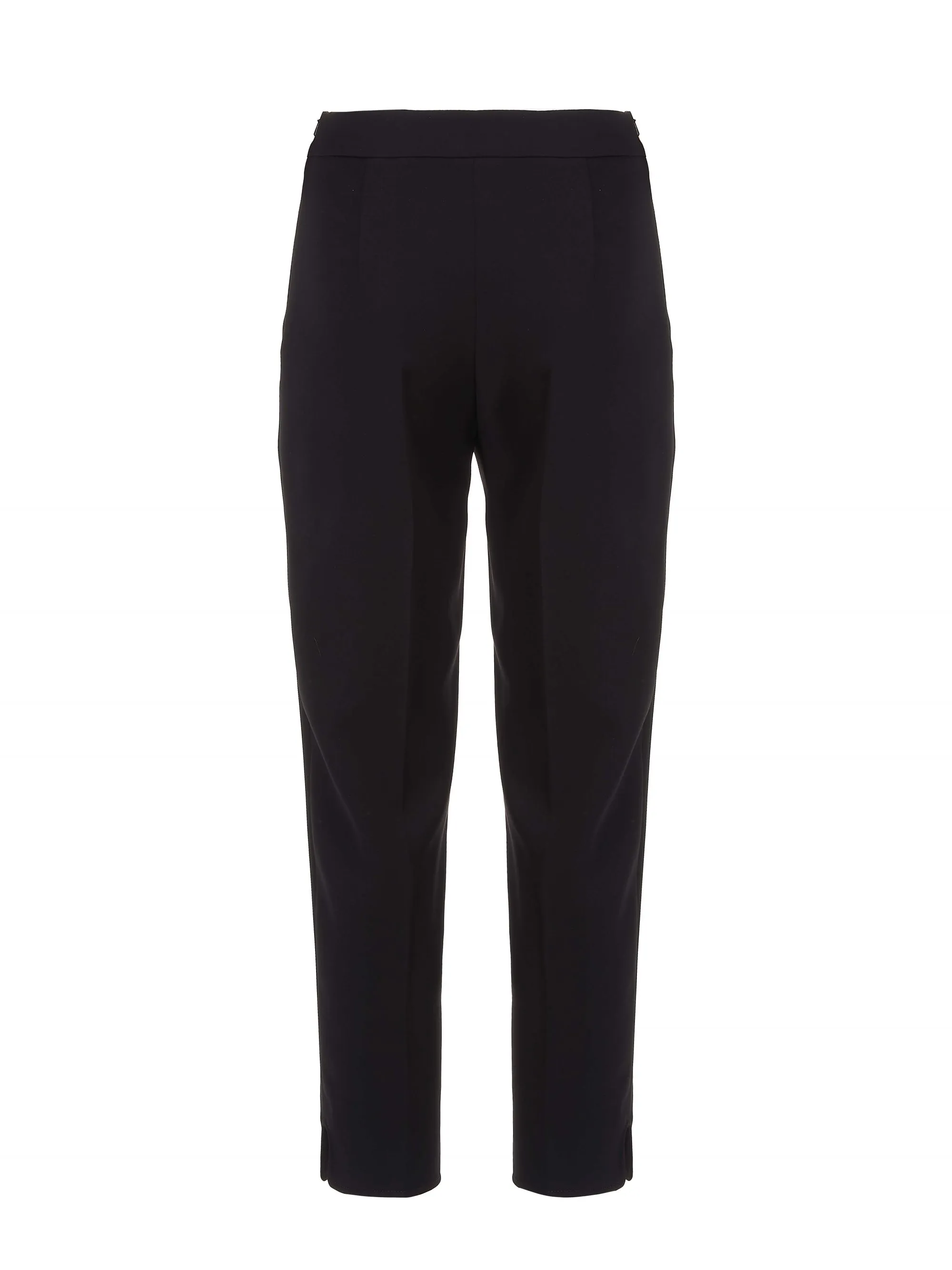 BOUTIQUE MOSCHINO   PANTALONE NERO DESIGN CROP