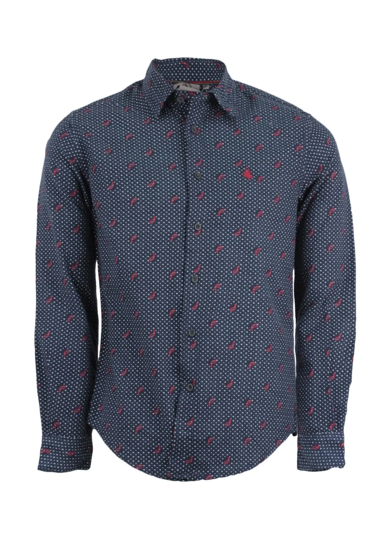 Camicia da uomo fantasia cachemire