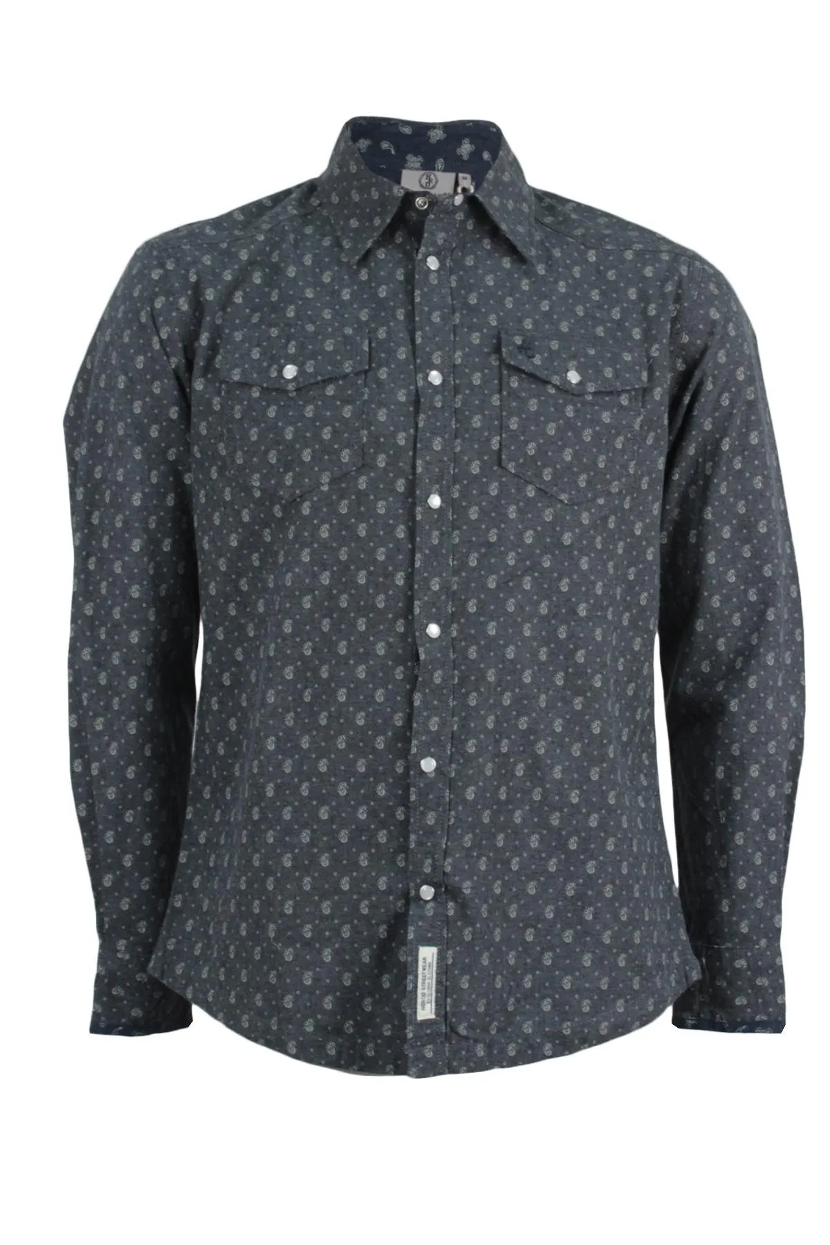 Camicia da uomo fantasia cachemire