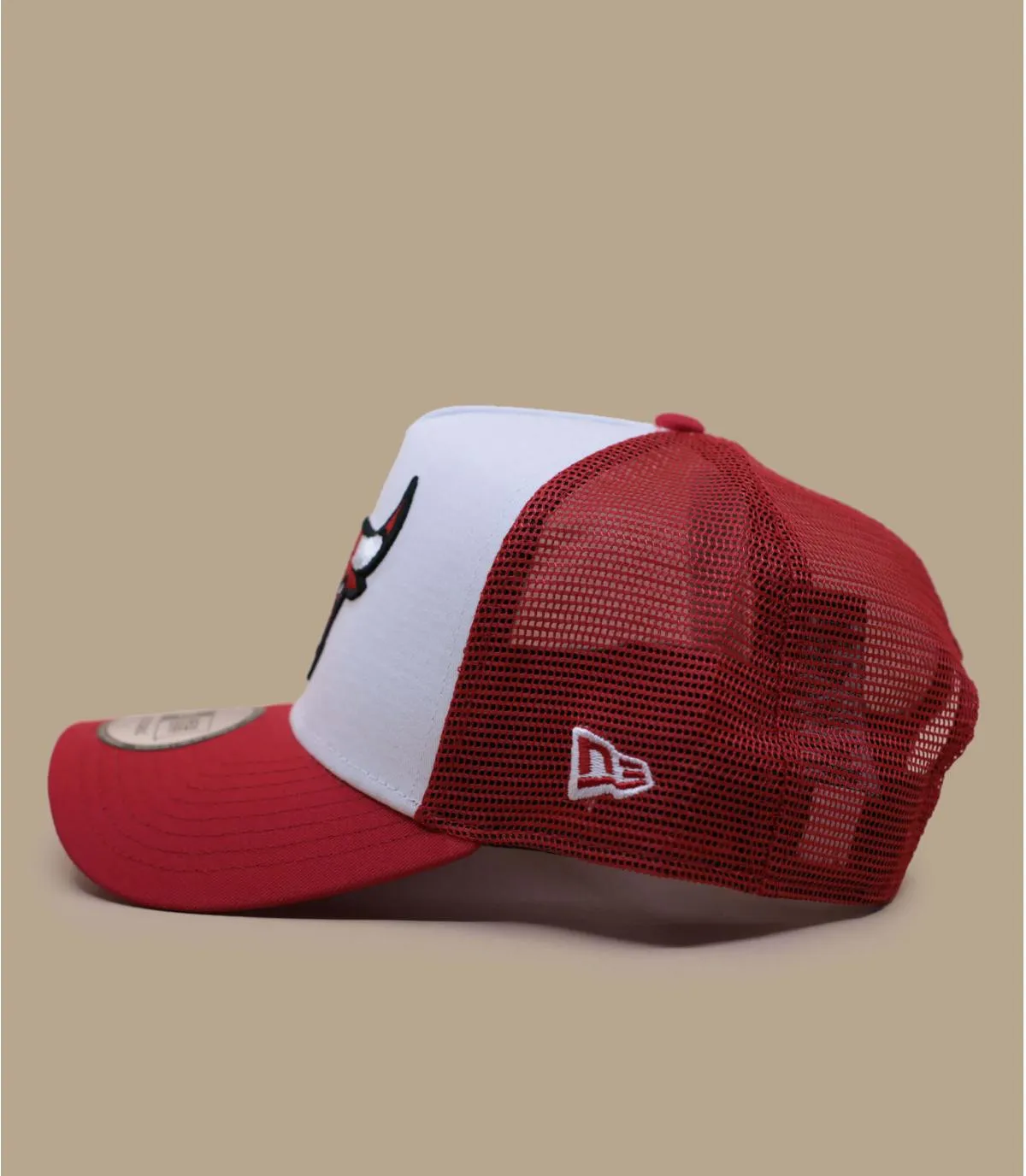 Cappellino chicago bulls rosso e biancoCappellino Trucker Team Colour Block Bulls     