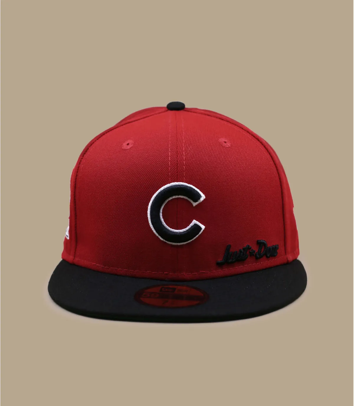 cappellino fitted rosso cubsJust Don 5950 Chicago Cubs     