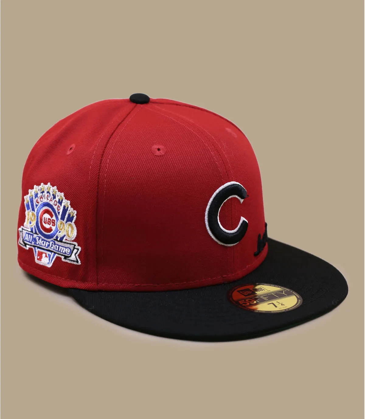 cappellino fitted rosso cubsJust Don 5950 Chicago Cubs     