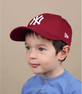 cappellino NY rosso bambino  Kids NY League Ess 940 cardinal     