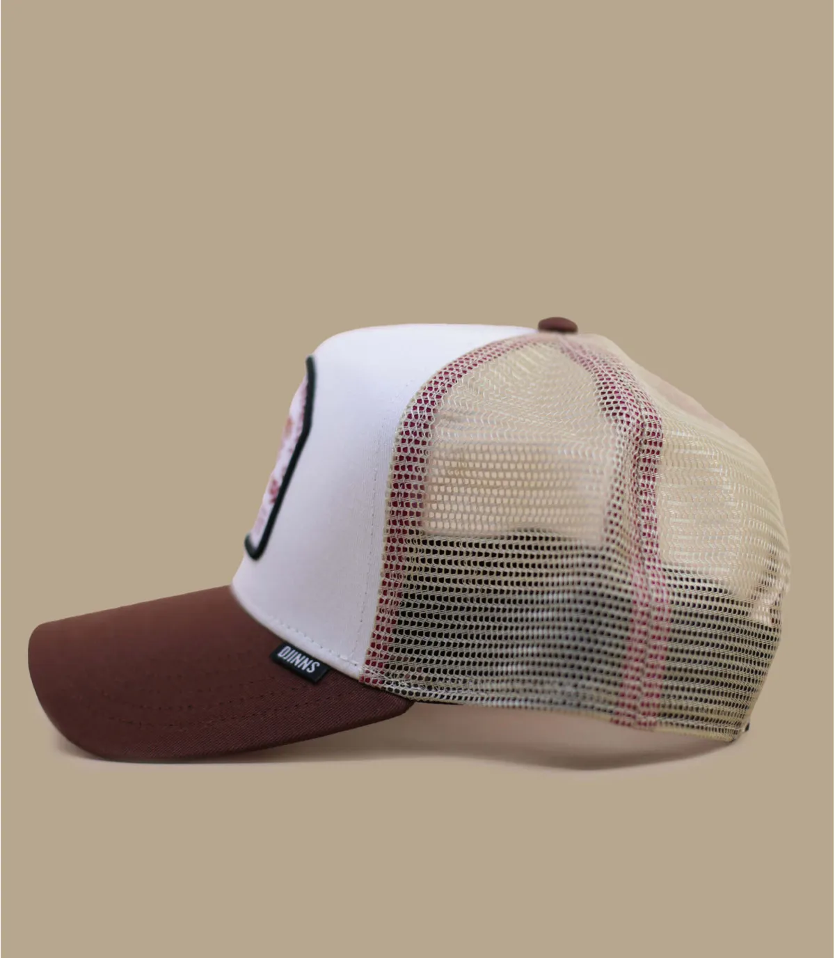 Cappellino trucker rosso biancoHFT Cap Djinns Ramen white     