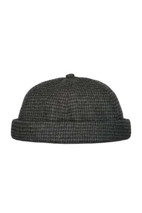         CAPPELLO DOCKER PANNO PIED DE POULE