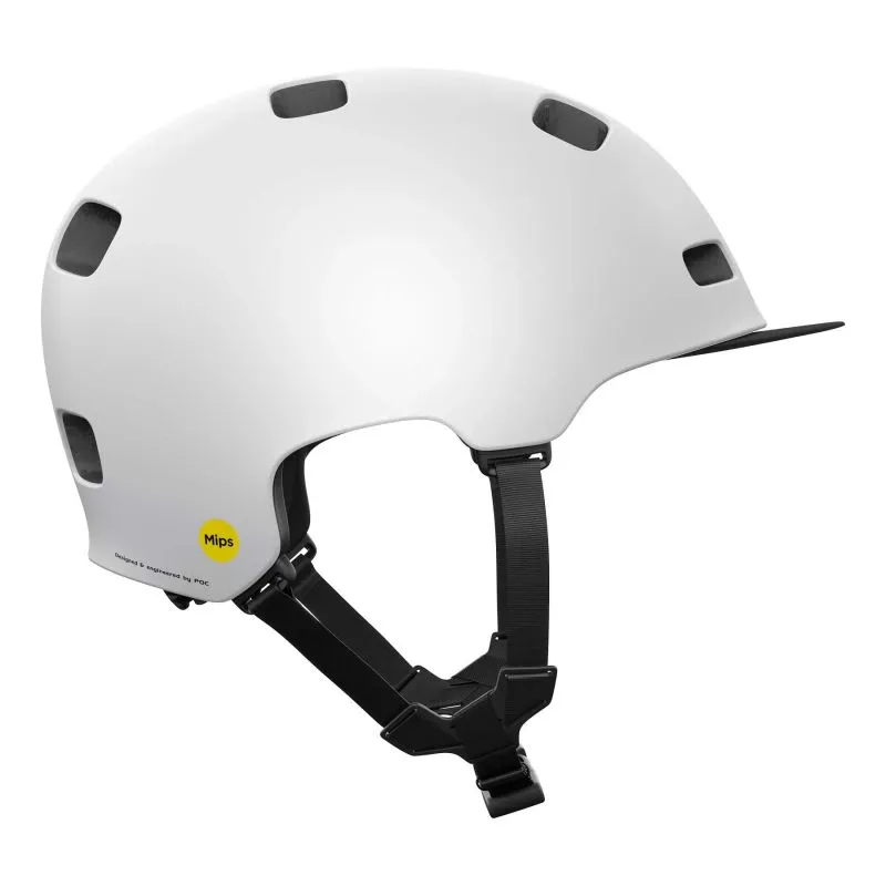 Casco da bici Poc Bike Crane MIPS (bianco idrogeno opaco)