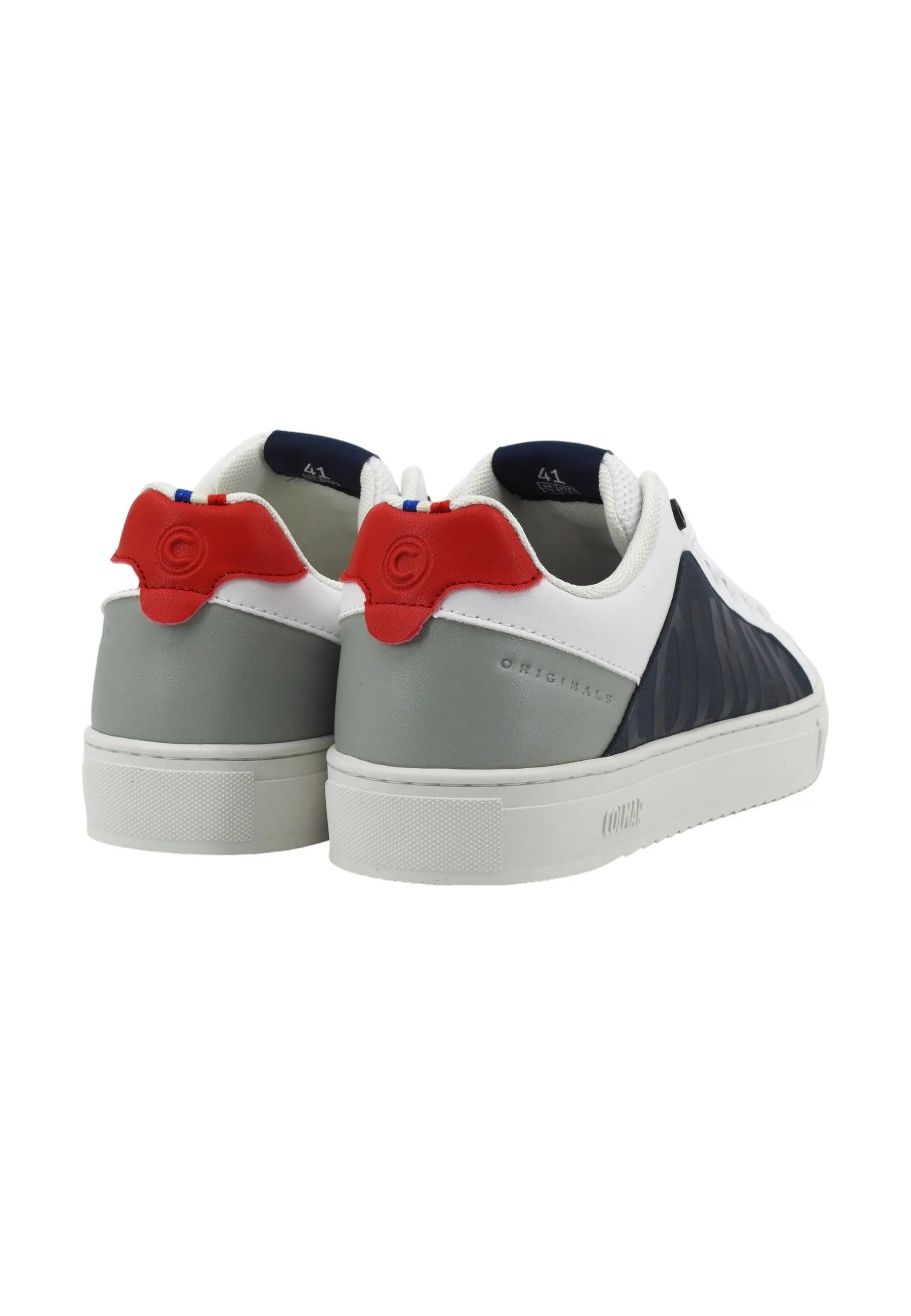 COLMAR Sneaker Uomo Navy Red White BRADBURY CHROMATIC BLOCK