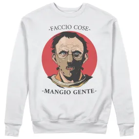 CUC Felpa Girocollo HANNIBAL LECTER - FACCIO COSE  - Unisex #chooseurcolor