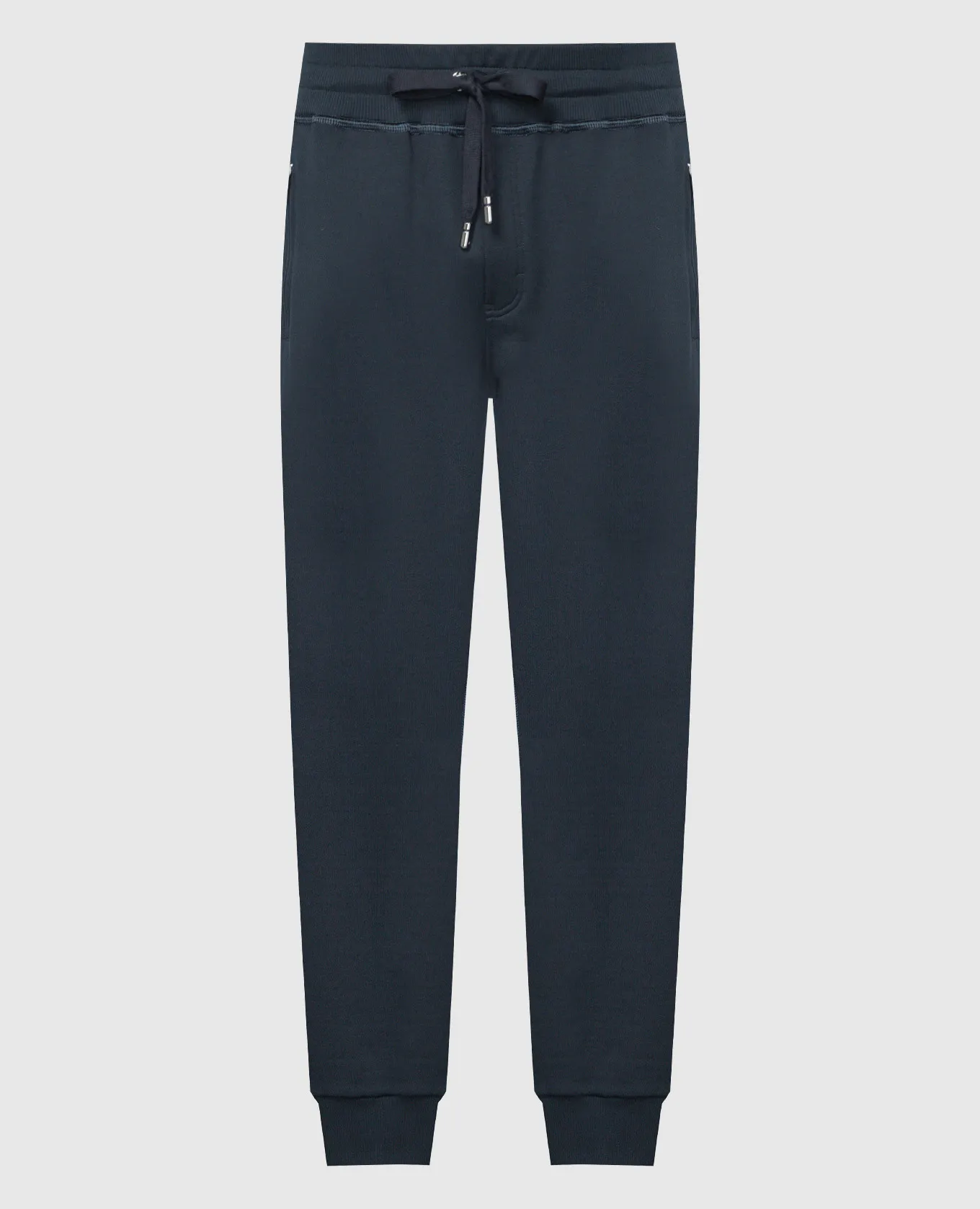 Dolce&Gabbana Joggers blu con patch logo GVXQHTG7F2G