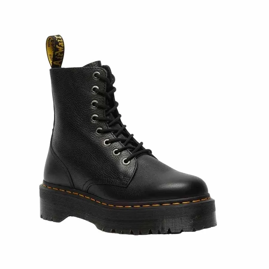 Dr. Martens stivale anfibio platform Jadon III pelle Pisa black