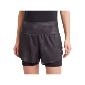 ENERGETICS IMPA IV PANTALONCINO 2 in 1 RUNNING DONNA - NERO