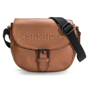 Farmhood Nashville M Borsa a tracolla in pelle 21 cm