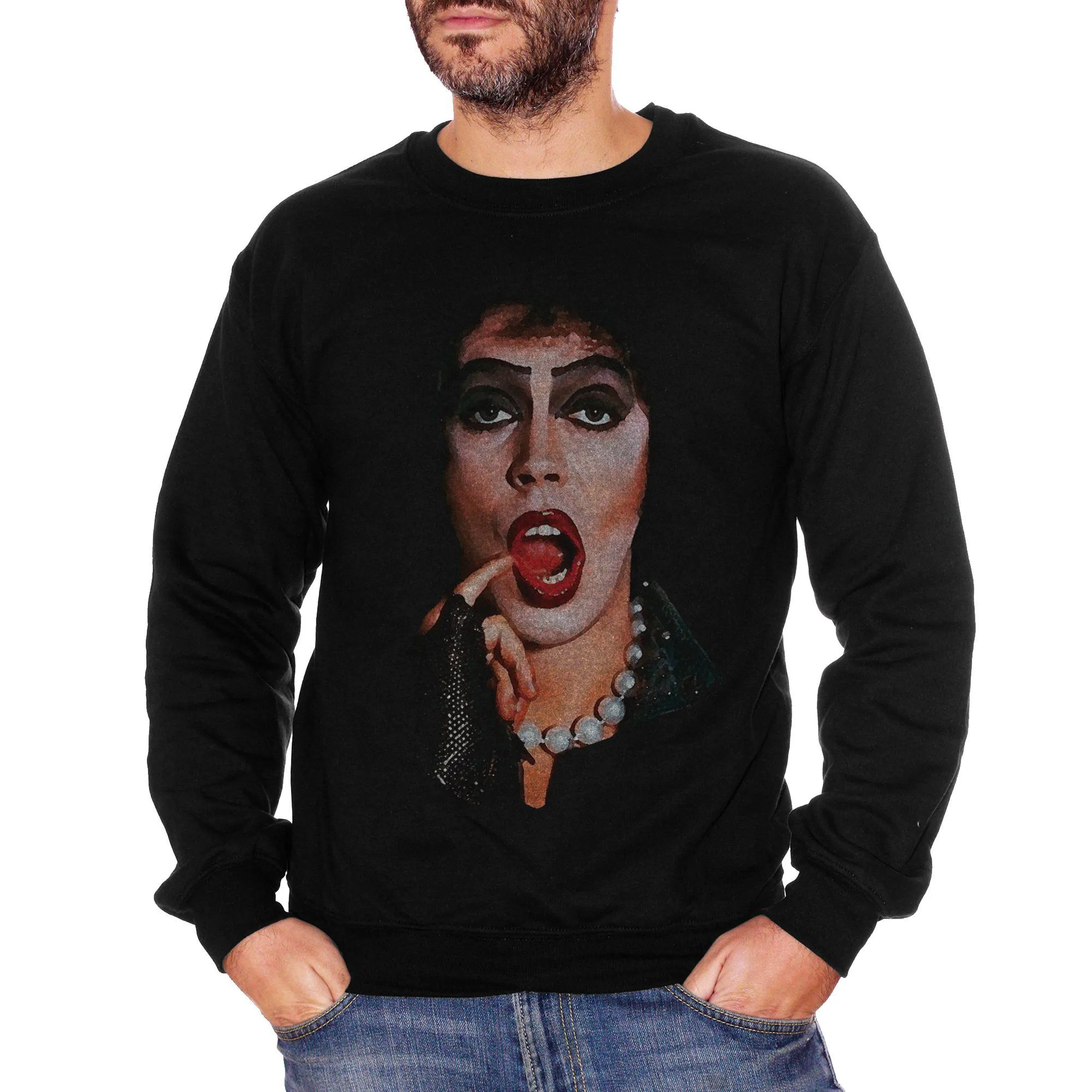 Felpa Girocollo The Rocky Horror Picture Show Frank N Furter - FILM