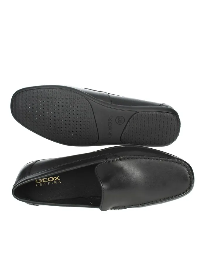 Geox  MOCASSINO U450WB 00043 NERO