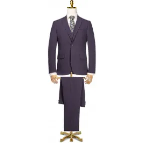 Henk ter Horst Costume 3 pezzi da uomo gessato Blu scuro