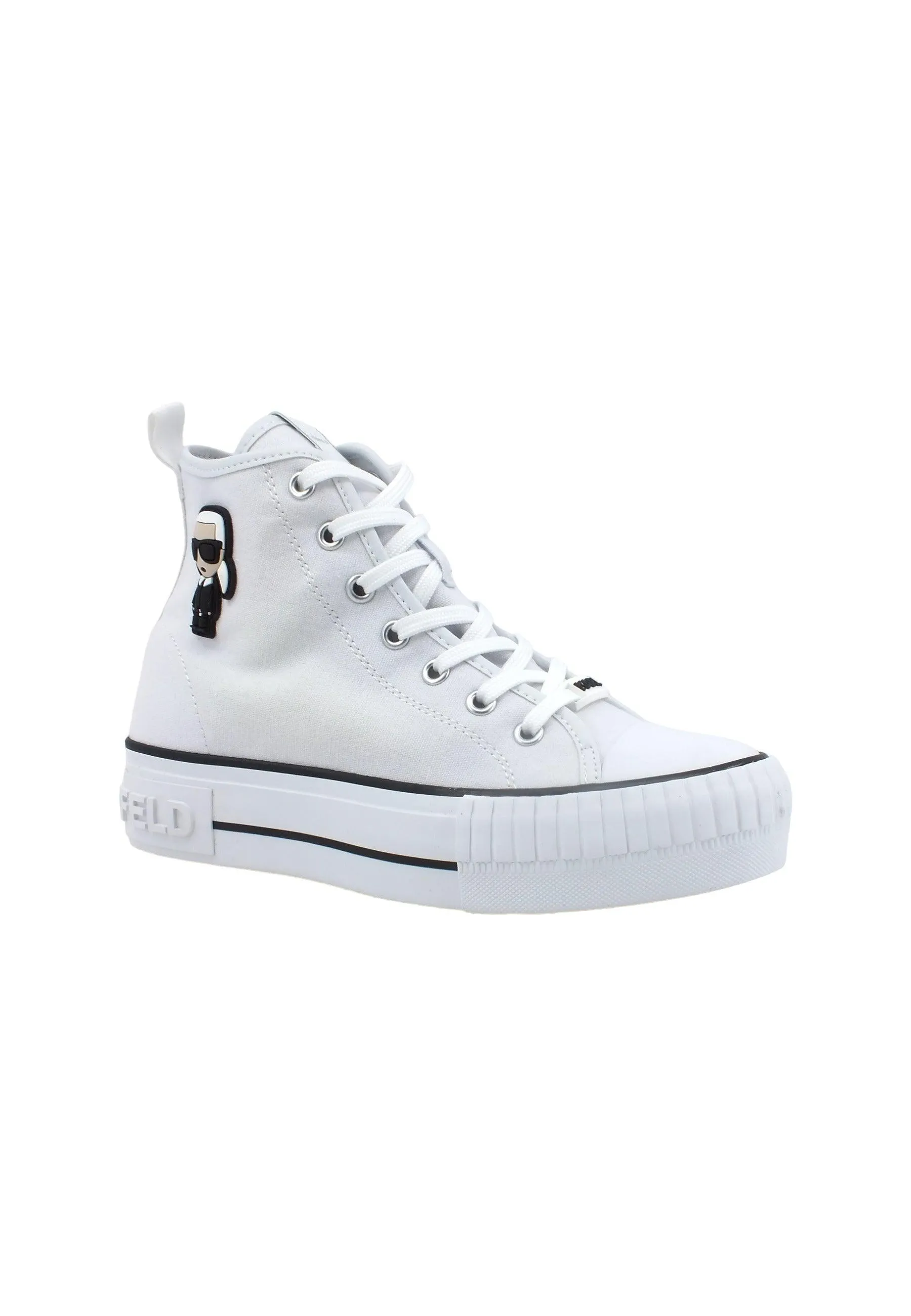 KARL LAGERFELD Kampus Max Hi Sneaker Donna White KL60450