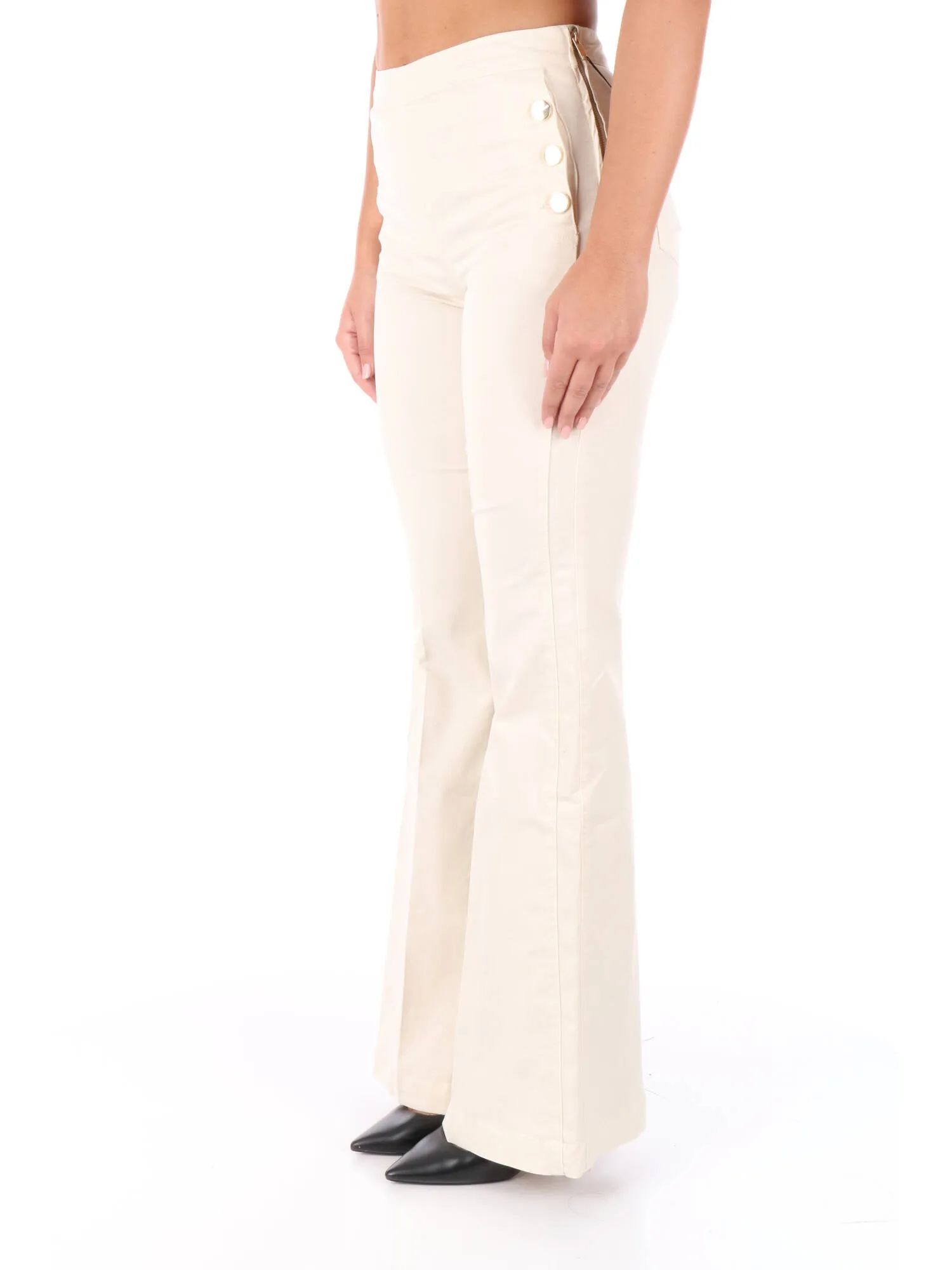 Kocca jeans bianco bootcut