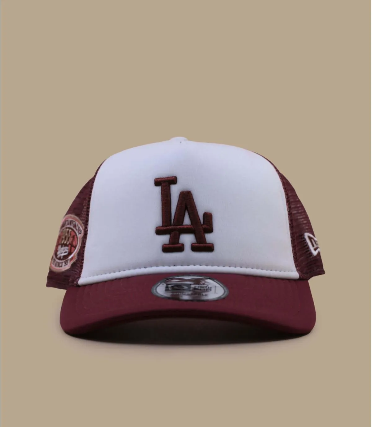 LA cappellino trucker rosso e bianco  Cappellino  World Series Trucker Los Angeles Dodgers     