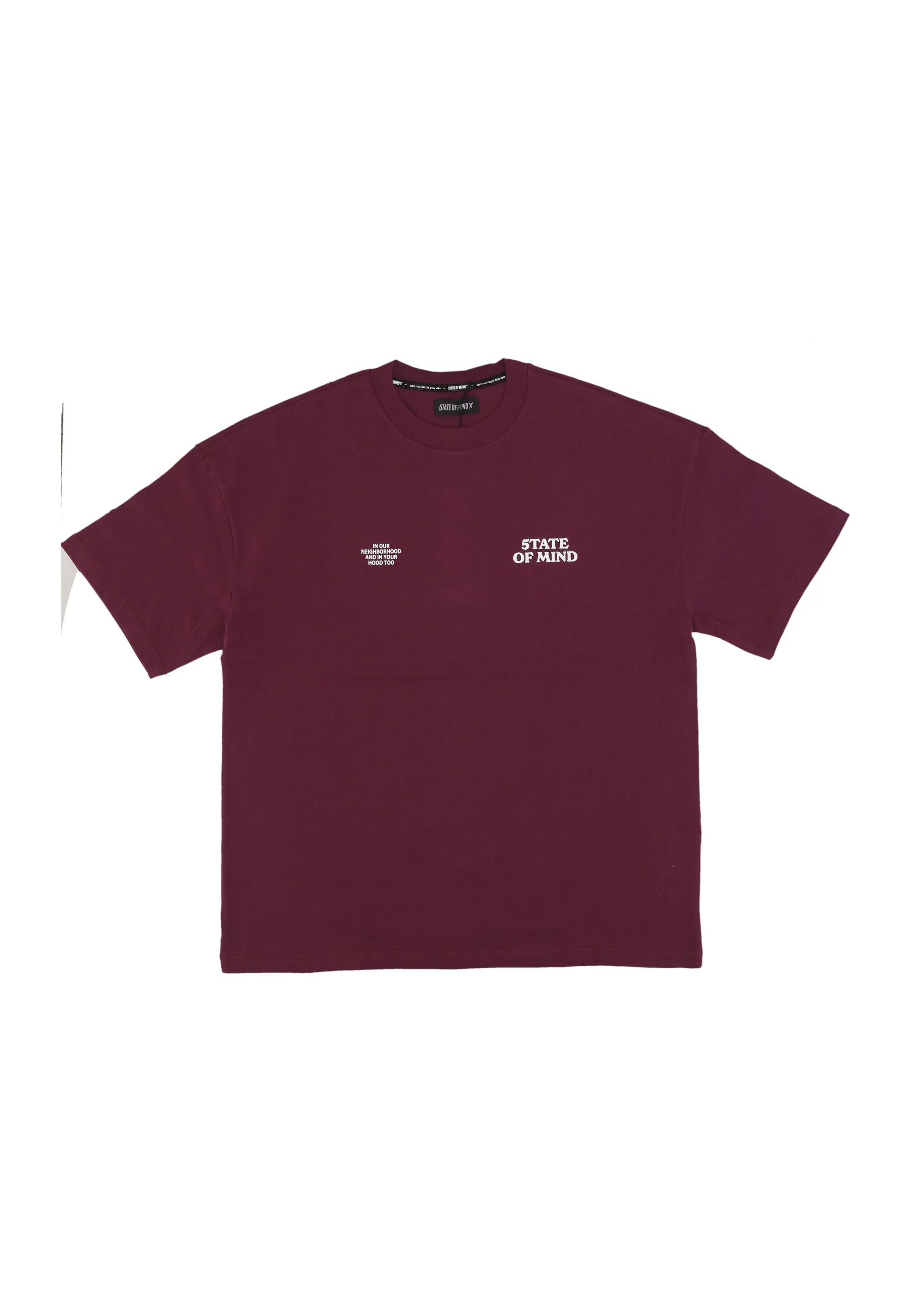 Maglietta Uomo Bad Card Tee Plum