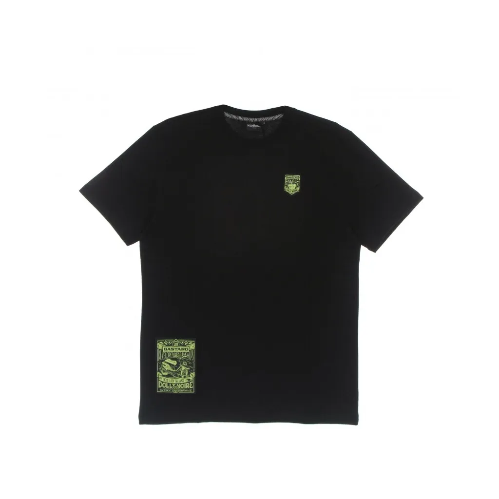 maglietta uomo dlynr tee x bastard BLACK