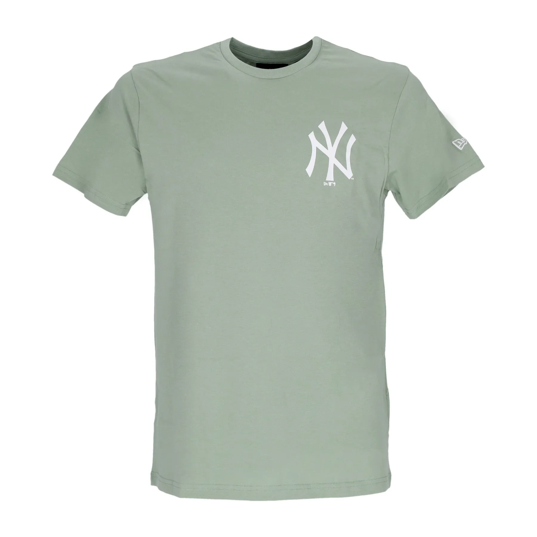 Maglietta Uomo Mlb League Essential Bp Tee Neyyan Green Med/white