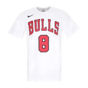 maglietta uomo nba essential tee no 8 zach lavine chibul WHITE