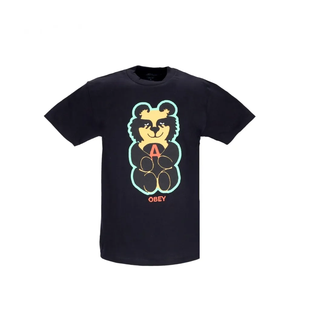 maglietta uomo teddy classic tee BLACK