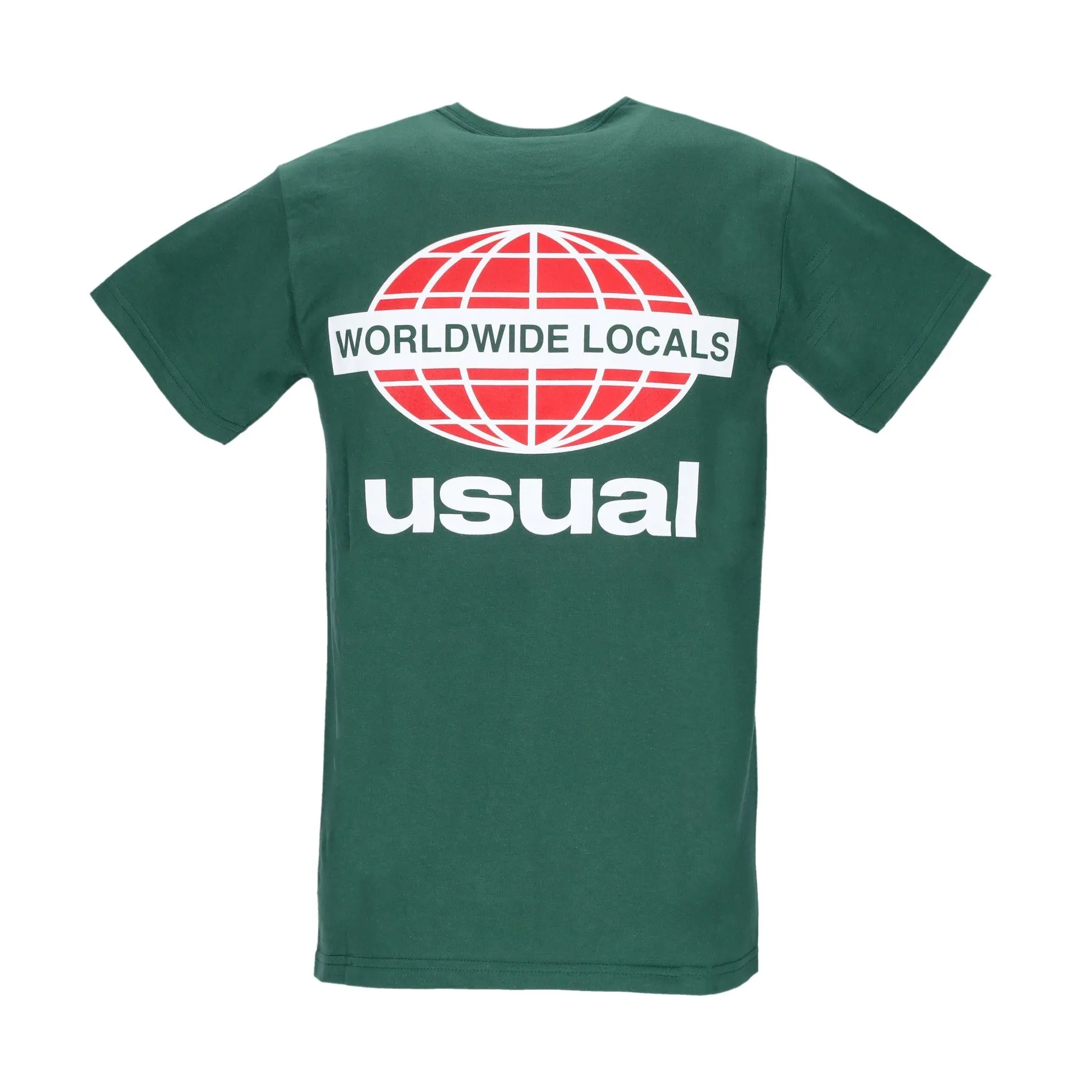 Maglietta Uomo Worldwide Locals Tee Bottle Green