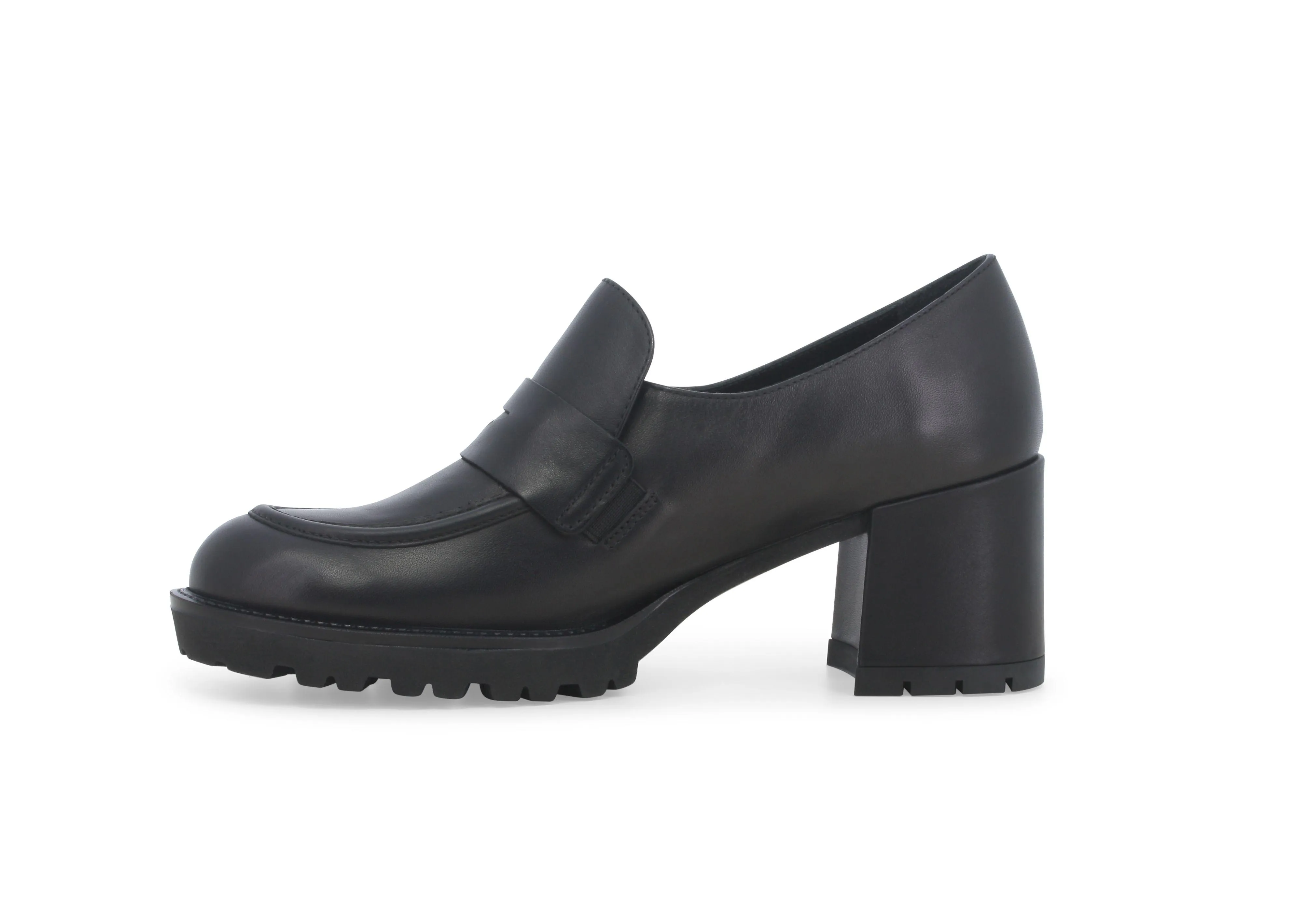 Melluso Mocassino donna in pelle nero l5251w