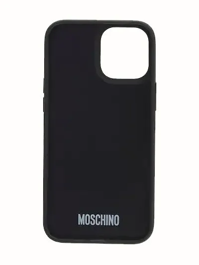 MOSCHINO   COVER IPHONE 12 PRO MAX PAINTING NERA